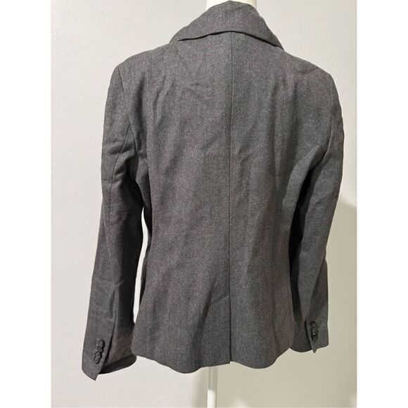 Talbots The Katie fit wool blend gray blazer 14 - Picture 4 of 5